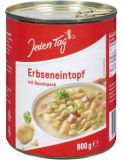 Jeden Tag Erbseneintopf mit Bauchspeck