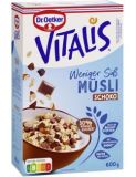Dr. Oetker Vitalis Weniger süß Schoko Müsli