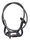 Litecraft Sicherungsseil 60 cm x 8 mm, Max. 40 kg nach BGI 810_3