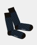 - Socken in Schwarz mit Dice Motiv/Muster