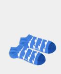 - Sneakersocken in Blau mit Wasser Motiv/Muster