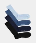- Socken-Sets in Blau mit Uni Motiv/Muster