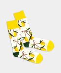 - Socken in Weiss mit Früchte Essen Motiv/Muster