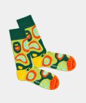 - Socken in Grün mit Camouflage Motiv/Muster