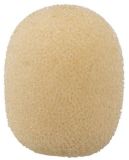 Monacor WS-150/SK Mikrofon-Windschutz, beige, 4 Stück