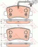 TRW Bremsbelagsatz GDB1903 Bremsbeläge,Bremsklötze OPEL,RENAULT,NISSAN,Movano B Kastenwagen (X62),Movano B Bus (X62)