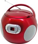 SCD 2120 rot Radiorekorder mit CD-Spieler