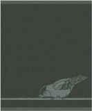 DDDDD Geschirrtuch »Birdy«, (Set, 4-tlg., Combi-Set: bestehend aus 2x Küchentuch + 2x Geschirrtuch)