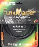 Klotz Funkmaster Gitarrenkabel, 4,5m 6,3mm Klinke/Klinke gerade, Gold, TM-0450