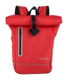 Travelite Basics Roll-Up Rucksack Plane 48 cm - Rot