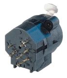 XLR Neutrik NCJ6FI-V, XLR Einbaukupplung, Combo
