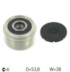 SKF Generatorfreilauf VKM 03511  53,8mm für VAUXHALL OPEL 13258483 1204177