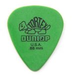 Jim Dunlop Tortex Standard Pick 0,88 mm Green Plektrum für Gitarre