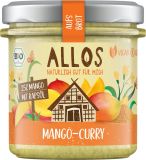 Allos Aufs Brot Mango Curry, 140 gr Glas