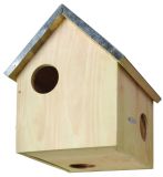 Eichhörnchenhaus Kobel Nistkasten Futterhaus für Eichhörnchen Holz 29cm