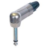 6,3mm Neutrik NP2RX Winkelklinkenstecker, mono, Spannzangenzugentlastung, NEU!