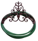 Gartenschlauchhalter Gusseisen Landhaus Antik-Stil Wandschlauchhalter Vintage