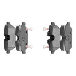 f.becker_line Bremsbelagsatz, Scheibenbremse HA hinten rechts links  für BMW 34212288889 34212288890 34216779294 10410947