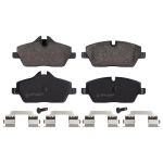 FEBI BILSTEIN Bremsbelagsatz, Scheibenbremse vorne rechts links  für BMW 34116767147 34116771838 34116771837 16559