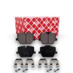 FEBI BILSTEIN Bremsbelagsatz, Scheibenbremse hinten rechts links  für TOYOTA BMW 04466-WAA03 34206888835 173779