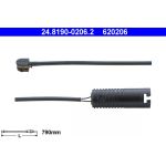 Warnkontakt, Bremsbelagverschleiß ATE 24.8190-0206.2