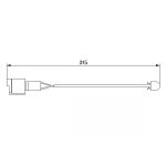 Warnkontakt, Bremsbelagverschleiß BOSCH 1 987 474 951