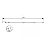 Warnkontakt, Bremsbelagverschleiß BOSCH 1 987 473 513