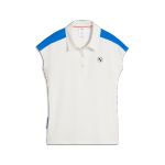 BMW Blocked SS Poloshirt Damen warmweiß