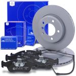 Ate Bremsscheiben+Bremsbeläge+VWK Vorne Belüftet [Hersteller-Nr. 10696202] für BMW