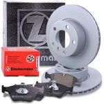 Zimmermann Bremsscheiben + Bremsbeläge Vorderachse [Hersteller-Nr. 10697276] für BMW