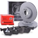 Zimmermann Bremsscheiben + Bremsbeläge Vorderachse [Hersteller-Nr. 10697723] für BMW