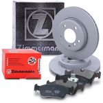 Zimmermann Bremsscheiben + Bremsbeläge Vorderachse [Hersteller-Nr. 10697725] für BMW