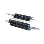 LED Seitenblinker Blinker SCHWARZ E4 FREI für BMW 3er E46 Limo Touring 01-05