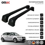 Dachträger Grundträger für BMW 1er F20 2011-2020 Gepäckträger Alu Schwarz 2x