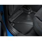 BMW Fußmatten Allwetter hinten Schwarz 1er F40 2er F44 51472469123