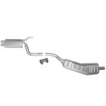 Bmw E34 520 Auspuff Auspuffanlage Mitteltopf Endtopf ab Kat