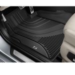 BMW Allwetter Fußmatten Floor Line vorne Schwarz 5er G30 G31 M5 F90