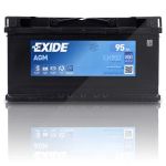 Exide EK950 AGM Micro-Hybrid 95 Ah 850 A Alpina: B5, B4, B3, B12, B11 EK950