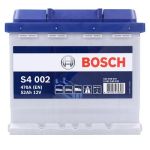 Bosch Starterbatterie S4 002 52Ah 470A 12V Renault: Twingo I Vw: Golf V, Caddy I, Golf IV, Golf VI 0092S40020