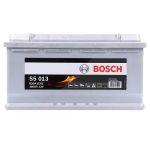 Bosch Starterbatterie S5 013 100Ah 830A 12V Iveco: Daily I, Daily II, Daily III Land rove