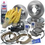 Bestprice Bremsscheiben + Bremsbeläge Hinten + Vorne Bmw: 3 31469729 : 31469732 : 315541 : 31472963 : 03.9902-1002.2 : 9961 : 31469745 : 31469730 :