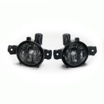 2x Nebelscheinwerfer Klarglas SCHWARZ + H11 für BMW E81 E82 E87 E88 E84 E83 E70