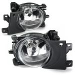 2x Nebelscheinwerfer NSW Klarglas Chrom + Birnen H8 für BMW 5er E39 Facelift