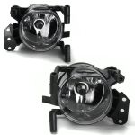 2x Nebelscheinwerfer NSW Klarglas Chrom + Birnen HB4 SET für BMW 5er E60 E61