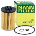 Mann Filter Ölfilter Alpina: B7, B6, B5 Bmw: 7, 6 HU715/5x