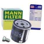 Mann Filter Ölfilter+Schraube+Ölwechselanhänger Bmw: X5, 7, 5, 3 Land rover: Range Rover III
