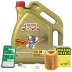 Mann Filter Ölfilter+Schraube+5 L Castrol 5W-30 C3 Bmw: 3, 1 DE01675 : 1552FD :