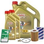 Bosch Ölfilter+Schraube+7 L Castrol 5W-30 C3 Bmw: Z3, X5, X3, 7, 5 31476761 : 3035647