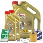 Bosch Ölfilter+Schraube+7 L Castrol 5W-30 C3 Bmw: X5, 7, 5,