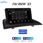 GABITECH 9 zoll Android 11 für BMW X3 E83 2004-2012 Bluetooth AM/FM Autoradio